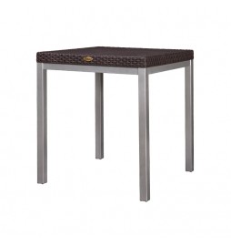 Mesa RUSS Rattan 68x68 cm para terrazas o restaurantes