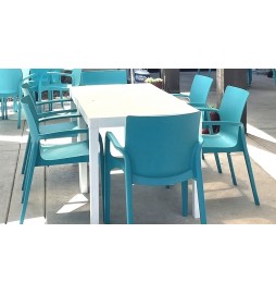 Silla Alissa Lagoon 7050 apilable de plastico